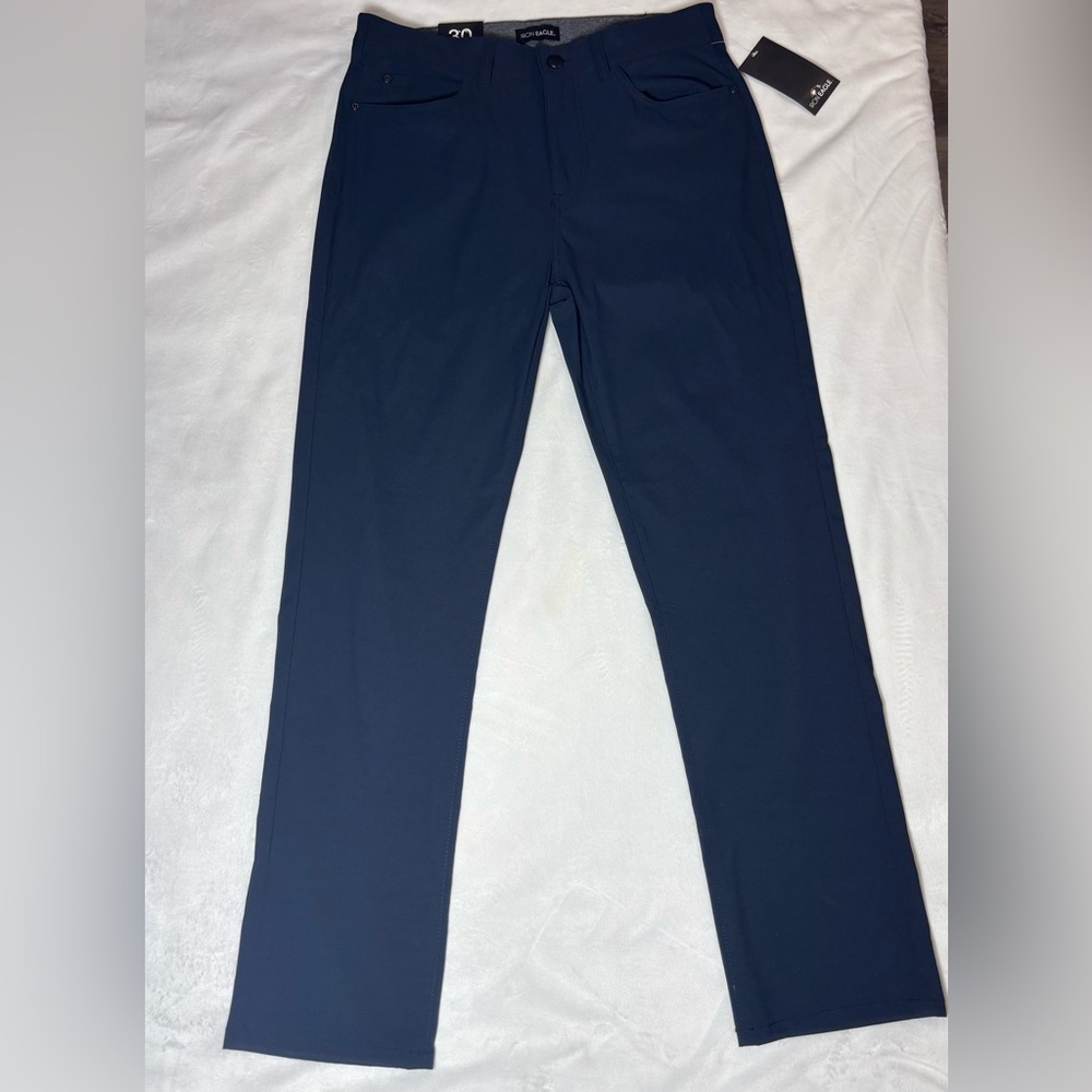 Men’s Size 30x30 Golf Pants Iron Eagle Midnight Blue